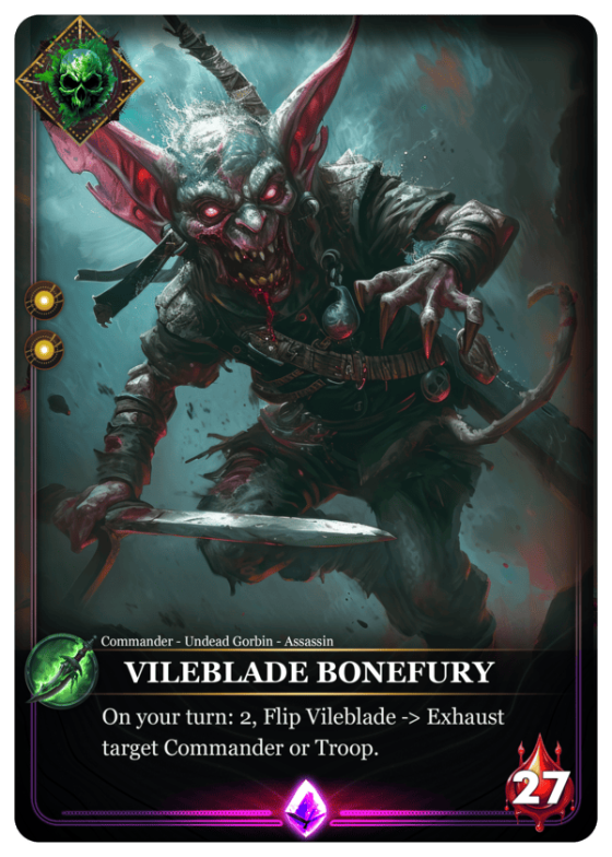 Commander Vileblade